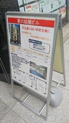 文京区の不動産会社(株)松屋の看板写真