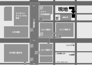 パンテオン日本橋三越前地図